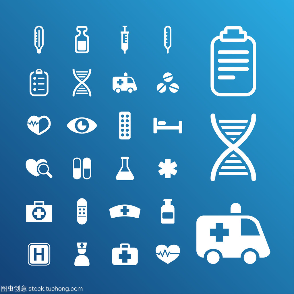 健康和医学图标