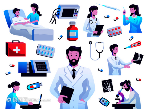 医疗图标收集 医学领域的视觉语言